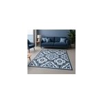 Tapis vinyle salon majorica bleue portugaise