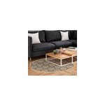 Tapis vinyle vintage design golden baroque