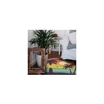 Tapis vinyle vintage plage rtro