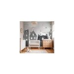 Tapisserie pour chambre b�b� lapins la nuit