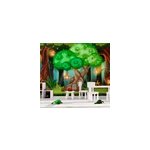 Tapisserie murale cabane dans les arbres