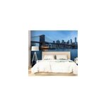 Tapisserie murale chambre new york pont brooklyn