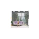 Tapisserie trompe l' il � travers la fen�tre