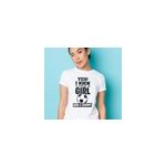 Tee - shirt de foot je tire comme une fille