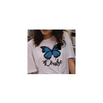 Tee shirt papillon papillon beau et color