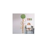 Toise autocollante hiboux sur un arbre