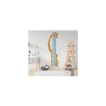 Toise autocollante motif girafe