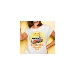 Van de dessin anim� avec t - shirt de surf