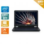 Dell latitude e5270 12, 5  i3 gen 6 - 8go ram 240go ssd linux