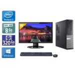 Dell optiplex 3010 desktop pentium g dual core + cran - 19  8go ram 320go hdd windows 10