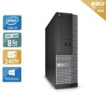 Dell optiplex 3020 sff i3 - 8go ram 240go ssd windows 10