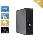 Dell optiplex 380 tower core 2 duo - 8go ram 240go ssd sans os Dell optiplex 380 tower core 2 duo - 8go ram 240go ssd sans os
