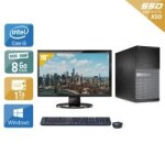 Dell optiplex 390 tower i5 + �cran - 19  8go ram 1to ssd windows 10