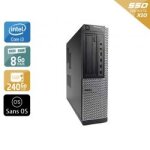 Dell optiplex 7010 desktop i3 - 8go ram 240go ssd sans os