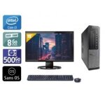 Dell optiplex 7010 desktop i3 + �cran - 19  8go ram 500go hdd sans os