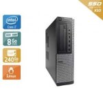 Dell optiplex 7010 desktop i7 - 8go ram 240go ssd linux