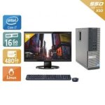 Dell optiplex 7010 sff i7 + �cran - 19  16go ram 480go ssd linux