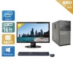 Dell optiplex 7010 tower i7 + cran - 19  16go ram 480go ssd windows 10
