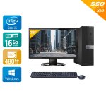 Dell optiplex 7040 desktop i5 gen 6 + cran 22  16go ram 480go ssd windows 10