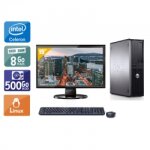 Dell optiplex 780 desktop celeron dual core + cran - 19  8go ram 500go hdd linux
