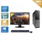 Dell optiplex 790 desktop i7 + �cran - 19  8go ram 480go ssd windows 10