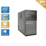 Dell optiplex 790 tower i5 - 16go ram 480go ssd windows 10