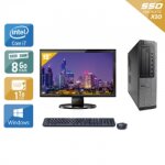 Dell optiplex 990 desktop i7 + cran - 19  8go ram 1to ssd windows 10