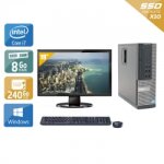 Dell optiplex 990 sff i7 + cran - 19  8go ram 240go ssd windows 10