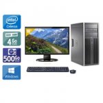 Hp compaq dc7900 tower celeron dual core + cran - 19  8go ram 500go hdd windows 10