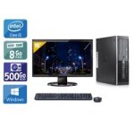 Hp compaq elite 8100 sff i5 + cran - 19  8go ram 500go hdd windows 10