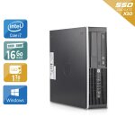 Hp compaq elite 8200 sff i7 - 16go ram 1to ssd windows 10 bon �tatoccasion certifi�e reconditionn�e