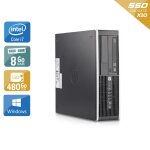 Hp compaq elite 8200 sff i7 - 8go ram 480go ssd windows 10 bon �tatoccasion certifi�e reconditionn�e
