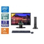 Hp compaq elite 8200 usdt pentium g dual core + cran - 19  8go ram 500go hdd linux