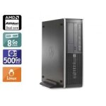 Hp compaq pro 6005 sff amd athlon dual core - 8go ram 500go hdd linux