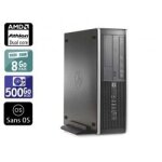 Hp compaq pro 6005 sff amd athlon dual core - 8go ram 500go hdd sans os