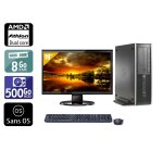 Hp compaq pro 6005 sff amd athlon dual core + cran - 19  8go ram 500go hdd sans os