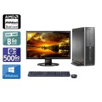 Hp compaq pro 6005 sff amd athlon dual core + cran - 19  8go ram 500go hdd windows 10