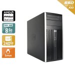 Hp compaq pro 6005 tower amd athlon dual core - 8go ram 240go ssd linux bon �tatoccasion certifi�e recondition ...