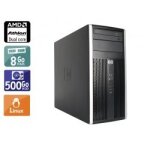 Hp compaq pro 6005 tower amd athlon dual core - 8go ram 500go hdd linux