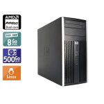 Hp compaq pro 6005 tower amd athlon dual core - 8go ram 500go hdd linux bon �tatoccasion certifi�e recondition ...