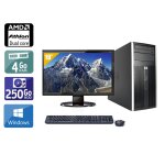 Hp compaq pro 6005 tower amd athlon dual core + cran - 19  4go ram 250go hdd windows 10
