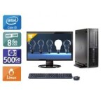 Hp compaq pro 6300 sff i5 + cran - 19  8go ram 500go hdd linux