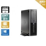 Hp compaq pro 6305 sff amd a4 - 8go ram 480go ssd windows 10