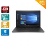 Hp elitebook 455 g5 15, 6  amd a10 - 8go ram 256go ssd windows 10