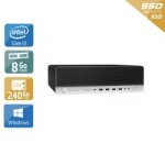 Hp elitedesk 800 g3 sff i3 gen 7 - 8go ram 240go ssd windows 10