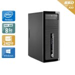 Hp prodesk 400 g1 tower pentium g dual core - 8go ram 240go ssd windows 10 bon �tatoccasion certifi�e ...