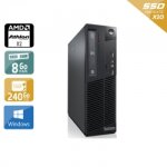 Lenovo thinkcentre m77 sff amd athlon dual core - 8go ram 240go ssd windows 10