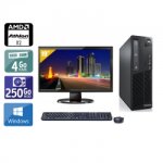 Lenovo thinkcentre m77 sff amd athlon dual core + cran - 19  4go ram 250go hdd windows 10