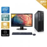 Lenovo thinkcentre m81 sff i5 + Écran - 19 8go ram 240go ssd sans os Lenovo thinkcentre m81 sff i5 + Écran - 19 8go ram 240go ssd sans os