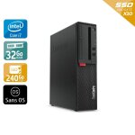 Lenovo thinkcentre m910 sff i7 gen 6 - 32go ram 240go ssd sans os - etat du produit : tat correct